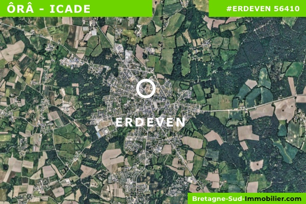 Localisation du programme neuf Ôrâ à Erdeven (Morbihan 56410)