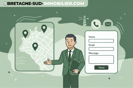 Illustration — Nous contacter (Bretagne-Sud-Immobilier.com)